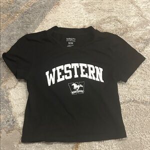 UWO university athleisure tee